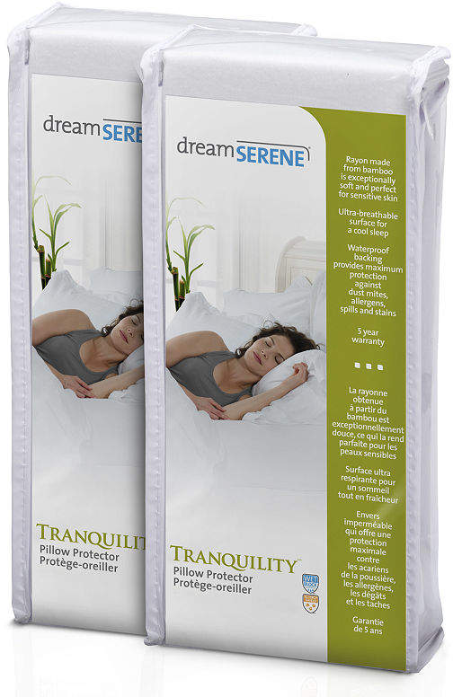 DREAMSERENE Dreamserene Tranquility Waterproof Pillow Protector