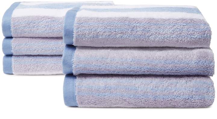 Chortex of England Loft Living Striped Hand Towel (set of 6)