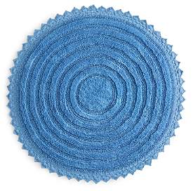 Round Crochet Bath Rug