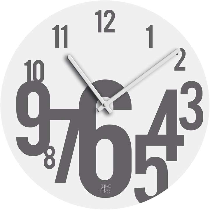 Pro Art Wanduhr Time For Typo