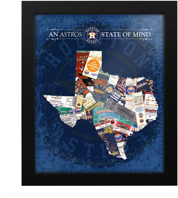 Kohl's Houston Astros State of Mind Framed Wall Art