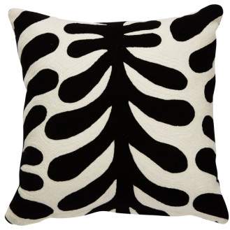 Abstract Vine Accent Pillow