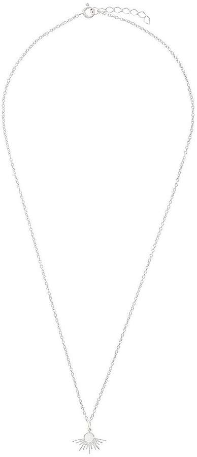 Sterling Silver Sunray Necklace