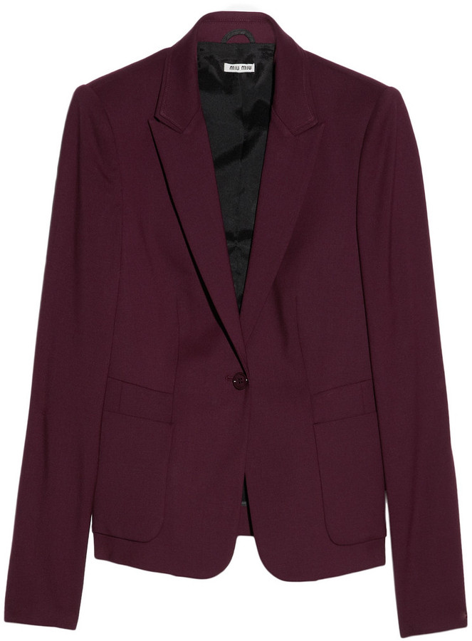 Kate Middleton in Maroon Skirt Suit 2012 POPSUGAR Fashion
