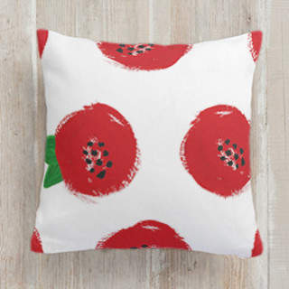 Painted Poppies Self-Launch Square Pillows
