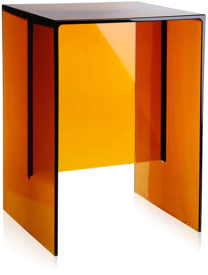 Max-Beam Hocker/Beistelltisch, Bernstein