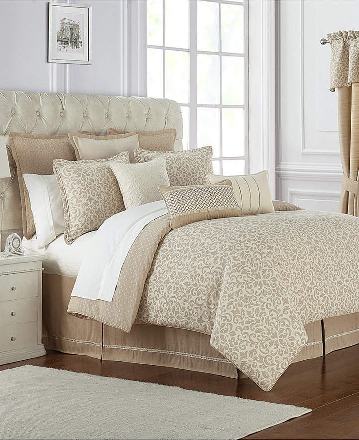 Buy Charlize Reversible 3-Pc. Gold King Comforter Set Bedding!
