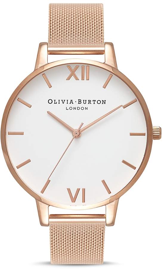 White Dial Watch, 38mm