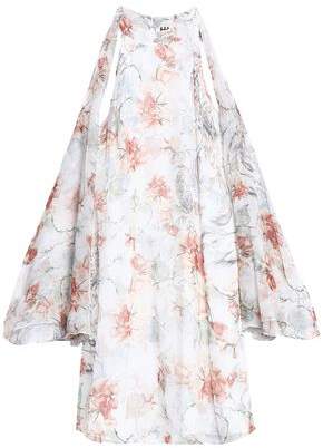 Printed Silk-Georgette Mini Dress