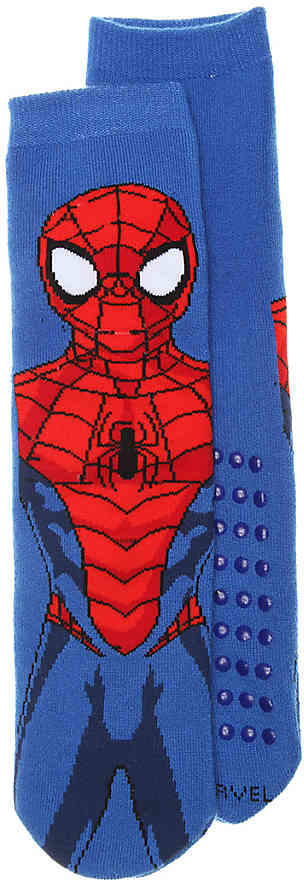 DC Comics Spiderman Toddler & Youth Slipper Socks - Boy's