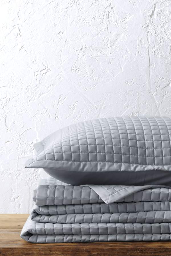 Lands'end 400 Supima No Iron Quilted Coverlet