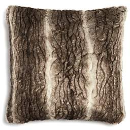 Hudson Park Collection Hudson Park Textured Faux Fur Decorative Pillow, 20 x 20 - 100% Exclusive