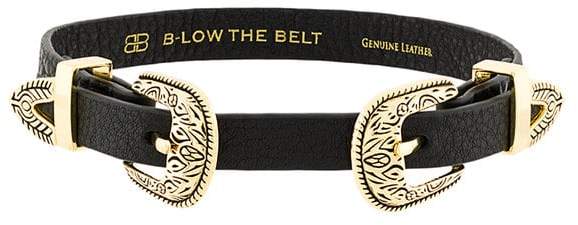 Leder-Choker im Western-Look