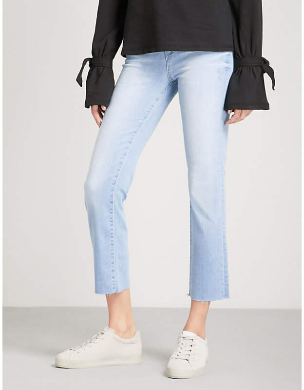 Hoxton straight cropped high-rise jeans