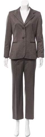 Barney's New York Mid-Rise Patterned Pantsuit