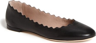 Chloé 'Lauren' Scalloped Ballet Flat
