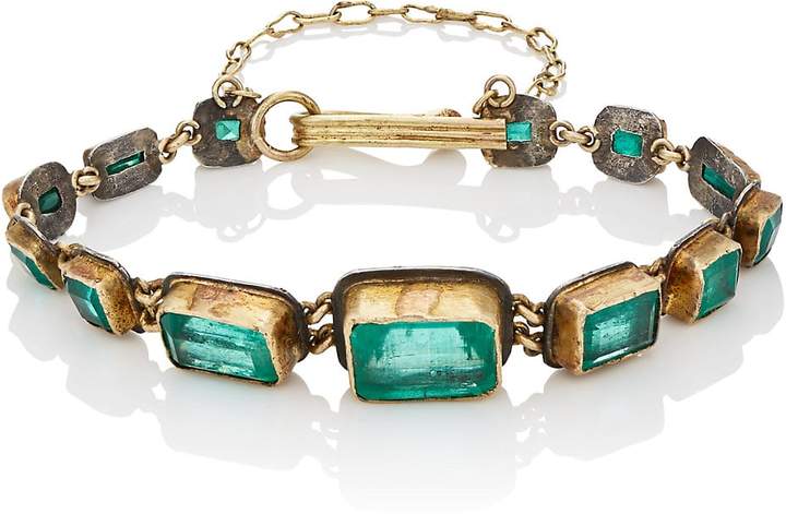 Judy Geib Women's Colombian Emerald Riviere Bracelet