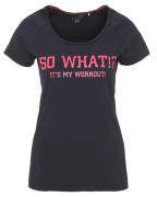 manguun sports T-Shirt, atmungsaktiv, schnelltrocknend, Print, für Damen