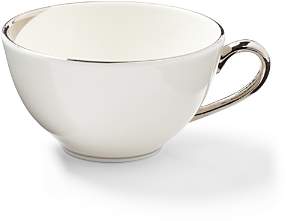 Crescent White Tea Cup