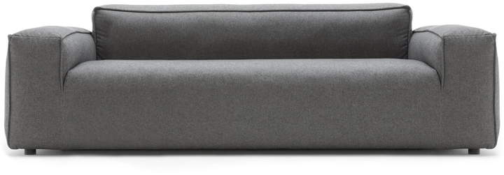 Freistil - 175 Sofa 3-Sitzer, Seitenteil niedrig, Graphitgrau (5246)