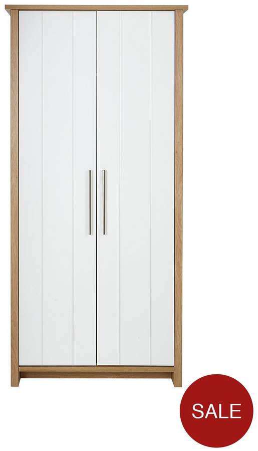 Walden Ready Assembled 2 Door Wardrobe