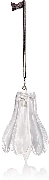 Saint-Louis Crystal Holiday Bell Ornament