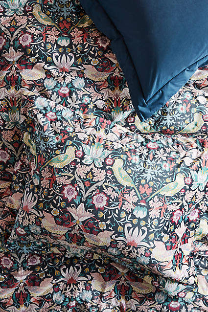 Liberty for Anthropologie Strawberry Thief Shams