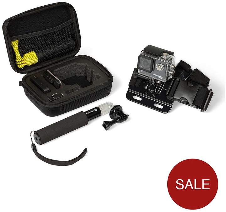 Kitvision Action Camera Travel Case, Chest Mount And Small Extension Pole