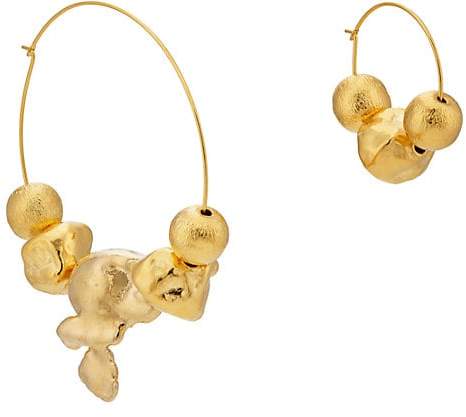 Mounser Women's Papakolea Hoop Earrings