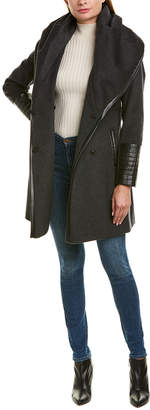 Via Spiga Marla Wool-Blend Coat