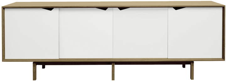 Andersen Furniture - S1 Sideboard, Eiche geölt/ Türen Weiß