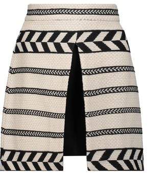 Buy Daysi Layered Woven Cotton-Blend Mini Skirt!