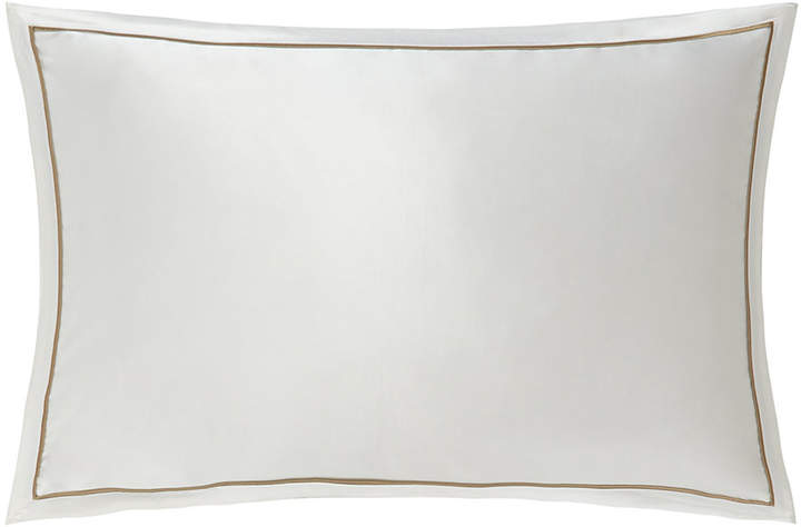 Gingerlily - Boston Silk Pillowcase - White/Sand - 50x75cm