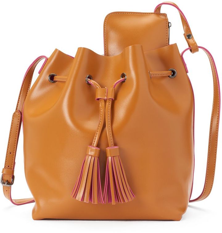 Bucket Bag with Pouch