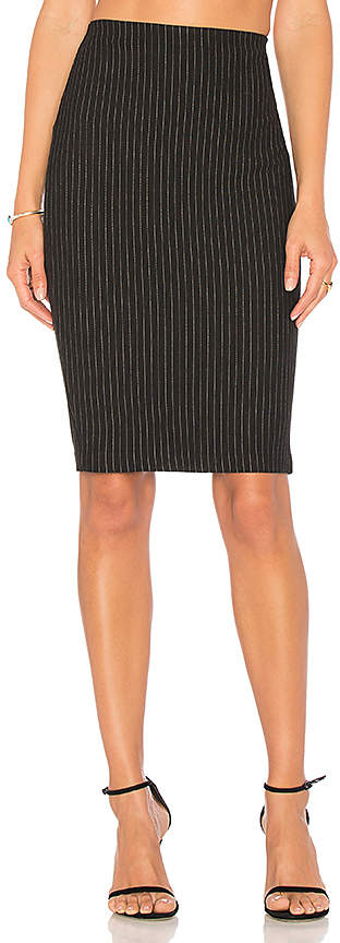 Striped Resplendent Pencil Skirt