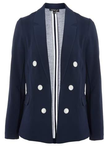 Bonded Bubble Crepe Jacket