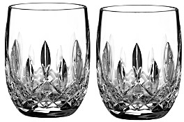 Lismore Connoisseur Whiskey Rounded Tumbler Glass, Set of 2