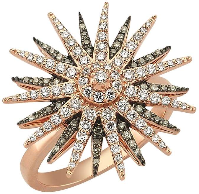 Bee Goddess Star Light Diamond Ring