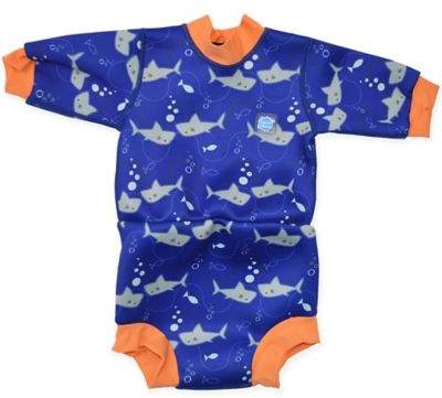 Splash About Happy NappyTM Shark Wetsuit in Orange