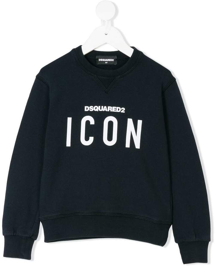 icon print sweatshirt