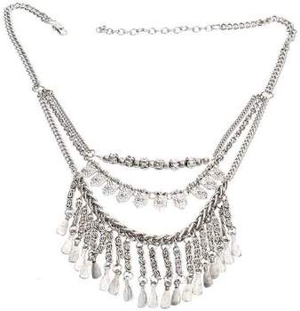 Kette 17082695 PCKINAL KETTE Damen Argento