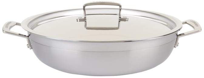 3-Ply Stainless Steel Shallow Casserole Dish and Lid (30cm)