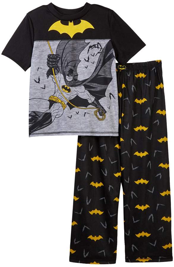 Komar Batman Swinging Pajama Set (Little Boys & Big Boys)