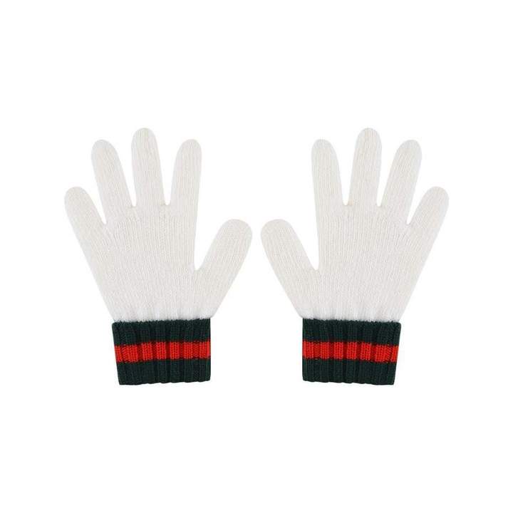 GUCCIIvory Wool Gloves
