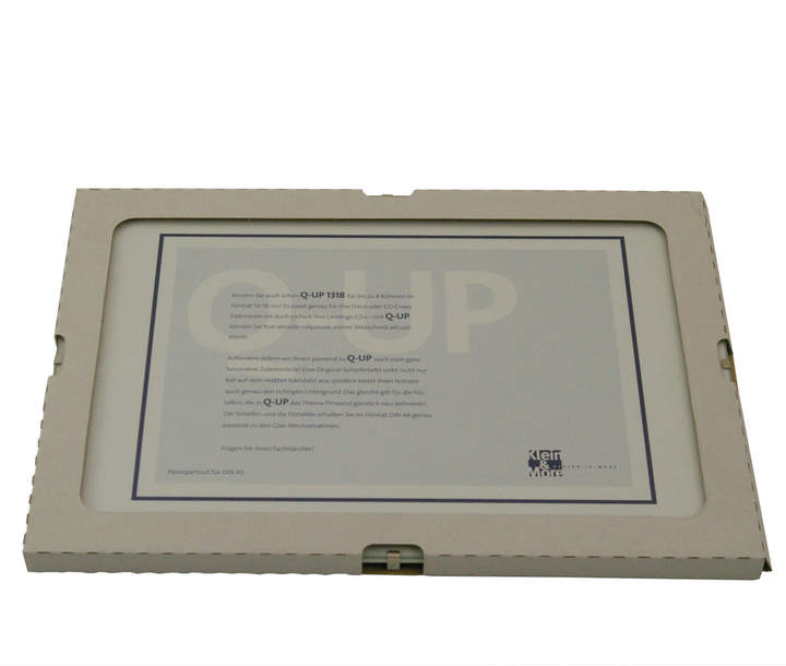 Klein & More - Zusatzwechselrahmen für Q-UP A4