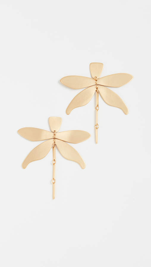 Articulated Dragonfly Earrings