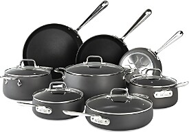 Hard Anodized Nonstick 13-Piece Cookware Set