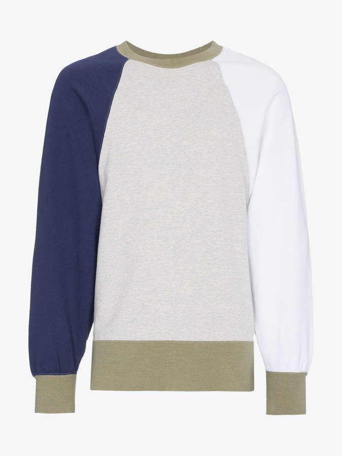 big sleeve cotton sweatshirt