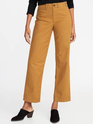 Old Navy Mid-Rise Slim Wide-Leg Chinos for Women