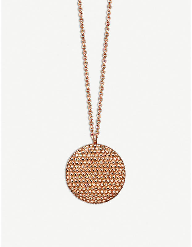 Floris 18-ct rose-gold vermeil Mille Locket necklace